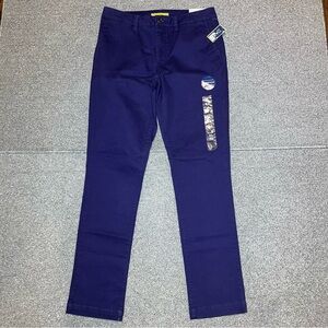 Prince & Fox Skinny Pants Mens Size 31X32 Purple Chino Casual NWT
